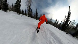 Шерегеш 2024, февраль. Восьмой день 02. Сквозь Японский лес.