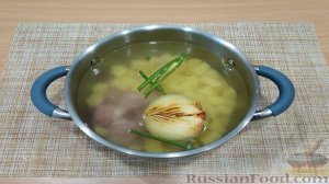 Куриный суп с пекинской капустой