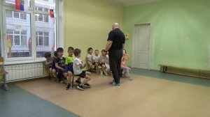 Открытое занятие «Физкультура» в частном детском саду «ЛАД» (подготовительная и старшая группа)