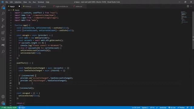 Handling MetaMask events with React and Web3 смотреть онлайн