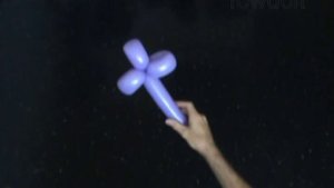 Цветок из шарика