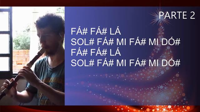 Noite feliz - Notas para flauta doce смотреть онлайн