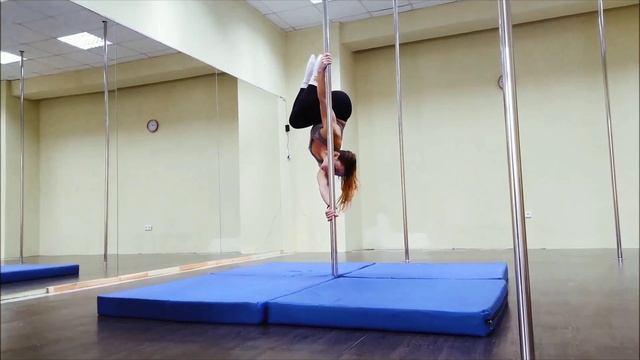 Силовой выход pole dance. Спичаг. Подводящие упражнения