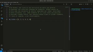 3.1 Listas en Python | Aprende Python desde 0