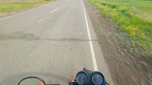 Покатушка, вечером, в деревне | Alpha tourist 125...