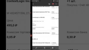 Дивиденды.Комиссии по покупке и продаже акций через брокера Сбербанк.