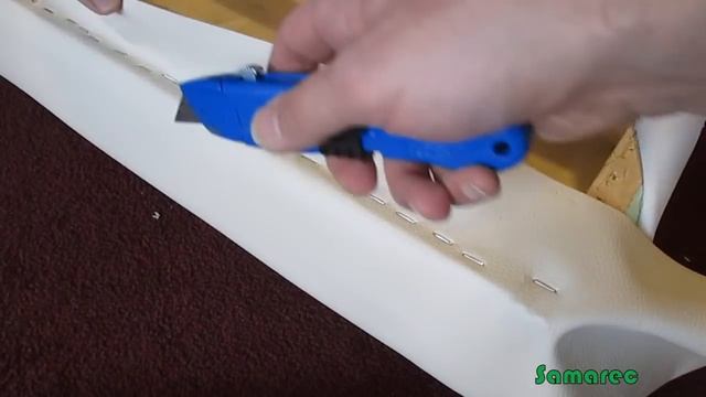 Как заменить обивку дивана своими руками смотреть онлайн