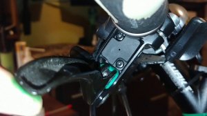 Доработанная манетка Shimano ST-EF505.