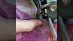 Дайхатсу Хайджет Карго МОПС. Ремонт замка задней двери.