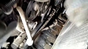 замена переднего сальника коленвала на Suzuki Grand Vitara