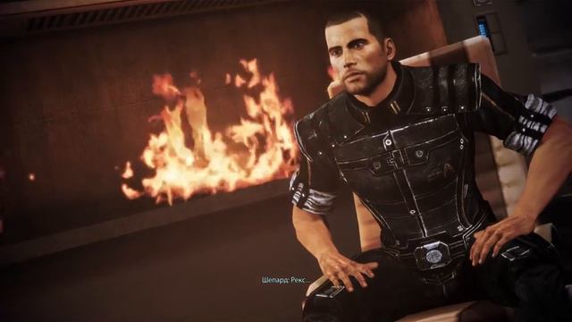 Mass Effect 3 - Удиваительно интеллектуальная беседа Шепарда с Рексом смотреть онлайн
