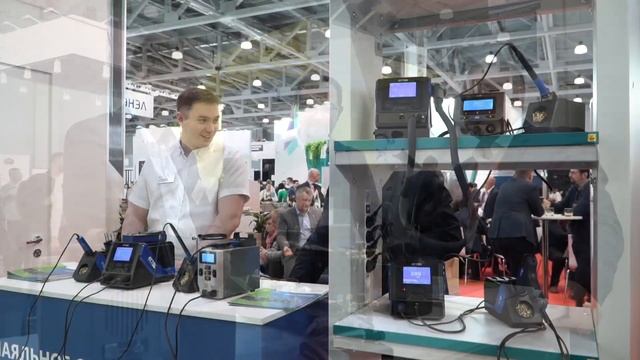 ExpoElectronica 2023 - видеоотчет с главного события в сфере производства электроники в России смотреть онлайн