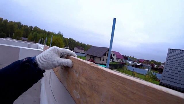 Опалубка / 3 вида опалубки на газобетоне / опалубка своими руками / опалубка для армопояса /