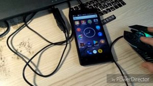 Как подключить мышку к телефону.