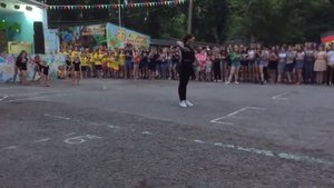 танец малышек. 2017. лагерь золотая коса