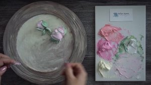 Мастер-класс по скульптурной живописи. Пионы.