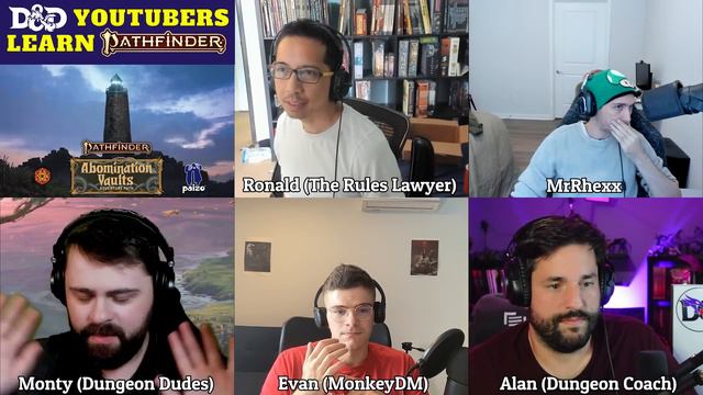 D&D YouTubers react to how SCARY higher-level foes are in Pathfinder 2E! Clips + post-discussion смотреть онлайн