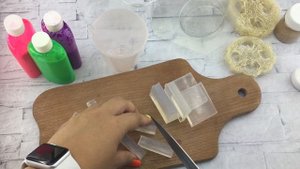 Мыло с люфой / Мыловарение