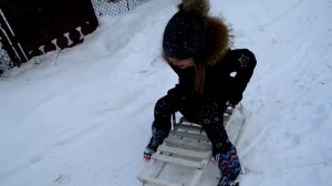 Катание на санках