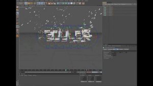 Cinema 4D #1 Трансфорация текста [Обучение на Русском]