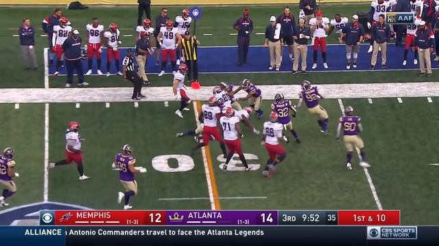 Memphis Express vs. Atlanta Legends | AAF Week 5 Game Highlights смотреть онлайн