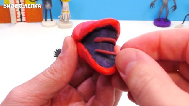 Пожиратель Миров и Гигант с Красными Точками. Лепим Творения Тревора Хендерсона - Видео Лепка смотреть онлайн