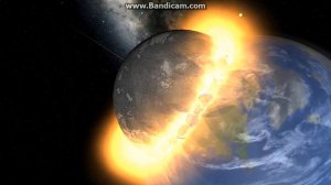 Universe Sandbox 2 - Theia Collision w/ Earth
