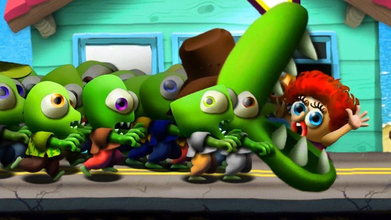 Zombie Tsunami #2 Игровой видео про зомби, веселый видео игра для . смотреть онлайн