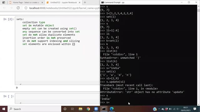 Python Tutorial for Beginners to Advance  : Lists, Tuples, and Sets