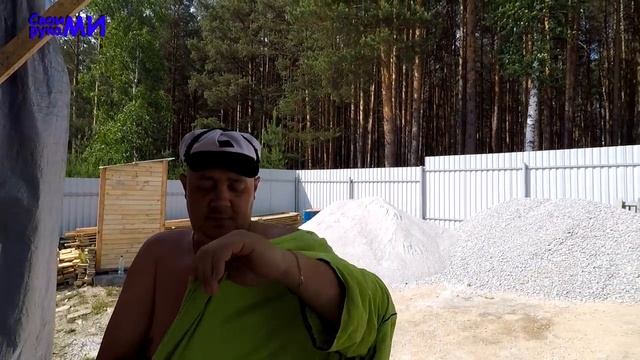 =Строим БАНЮ подпиЩику. День 13. Армирование ПОЛА=