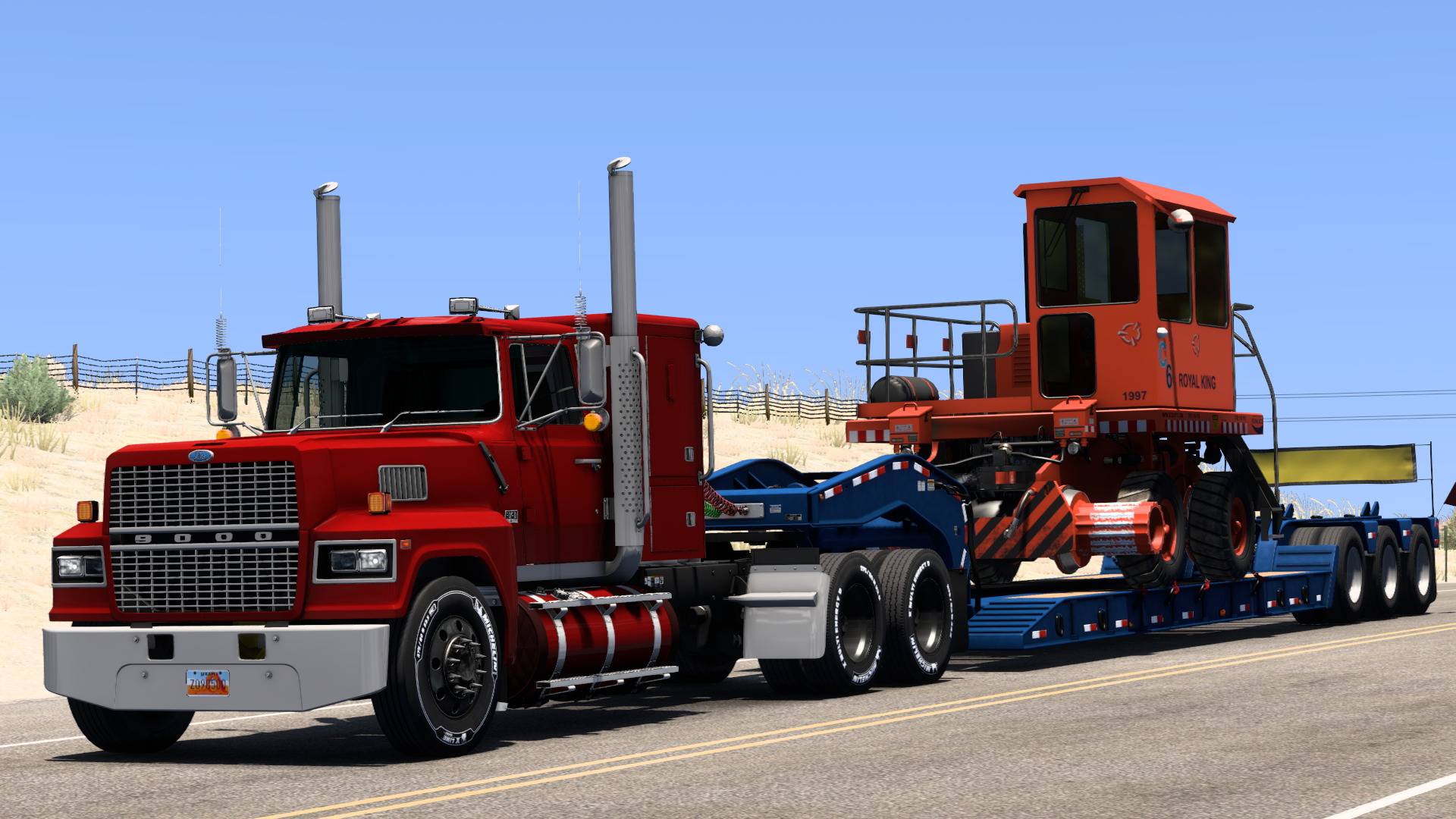 44 / ATS V1.50 / Ford LTL 9000 / Hello America