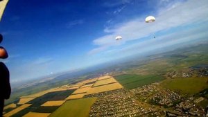 Первый прыжок с парашютом Д-1-5у 800м