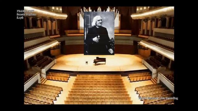 LISZT Piano Sonata in B minor S.178 (2ºpart) - Michel Mananes Live Recording смотреть онлайн