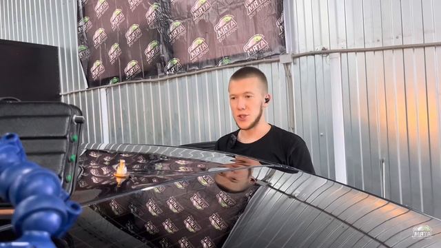 РЕМОНТ РАСТЯНУТОЙ ВМЯТИНЫ БЕЗ ПОКРАСКИ | PDR | смотреть онлайн