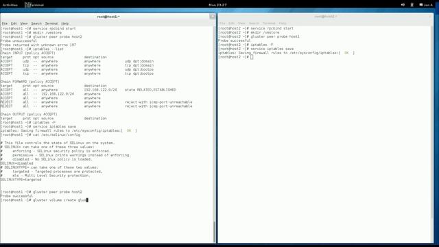 GlusterFS Demo for RossLUG смотреть онлайн