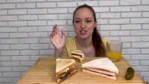 МУКБАНГ КЛАБ СЭНДВИЧИ ЗАВТРАК РЕЦЕПТ ГОТОВИМ САМИ ответы навопросы MUKBANG CLUB SANDWICHES BREAKFAS