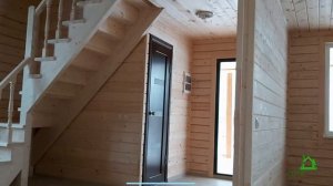 Дом 6х9 (90м2) из профилированного бруса "под ключ" за 1 100 000 рублей.