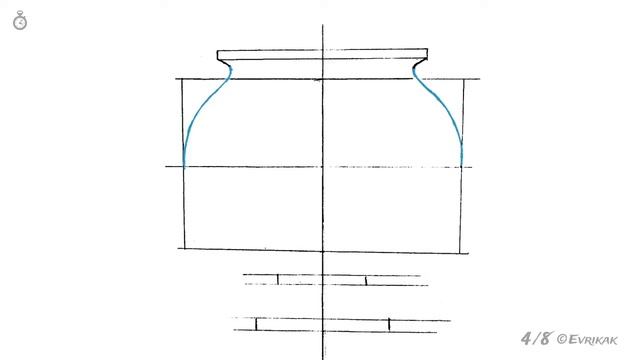 Как нарисовать карандашом вазу для цветов: инструкция от EvriKak смотреть онлайн