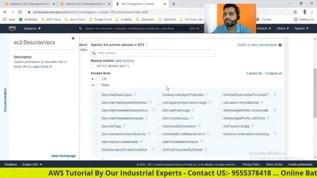 Lecture-43: How To Write Custom IAM Policy in AWS Cloud | AWS Tutorial