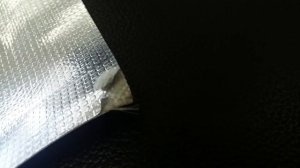 Фольма ткань ФСПБ основание стеклоткань. Верхний слой фольга алюминиевая. Внутренний слой бумага вг