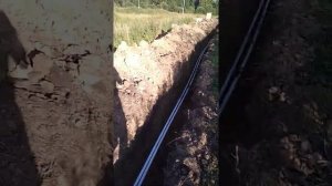 Монтаж теплотрассы из полипропилена от колодца до дома