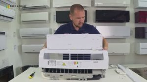 Как снять крышку внутреннего блока сплит-системы Ballu.mp4