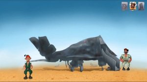 Петька и Василий Иванович отправились в пустыню