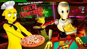 Готовлю Еду Аниматроникам FNAF Help Wanted 2