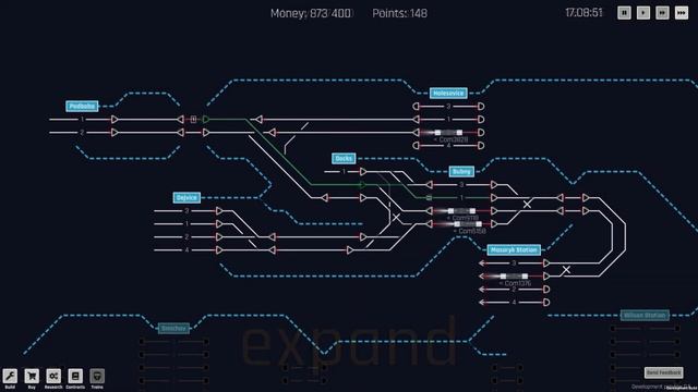 Rail Route: A train dispatcher simulator (alpha footage) смотреть онлайн