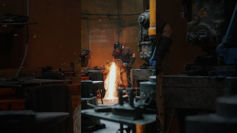 Работа в кузнице #blacksmith #axe #forging