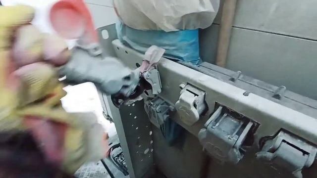 Расцепка сцепка полуприцепа.