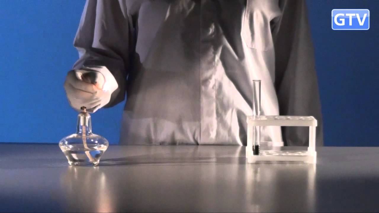 Кислород из марганцовки и огонь - химические опыты