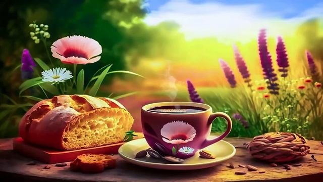 Позитив Джаз ☕ Нежная музыка утреннего кофе, Веселая фортепианная босса нова для начала дня