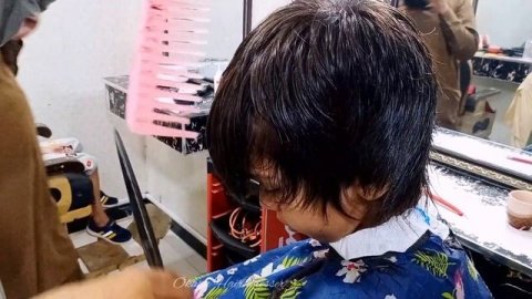 Emo Hair Cut for Boy Short Hair| Emo Hair-style for Boy |Barber TUTORIAL